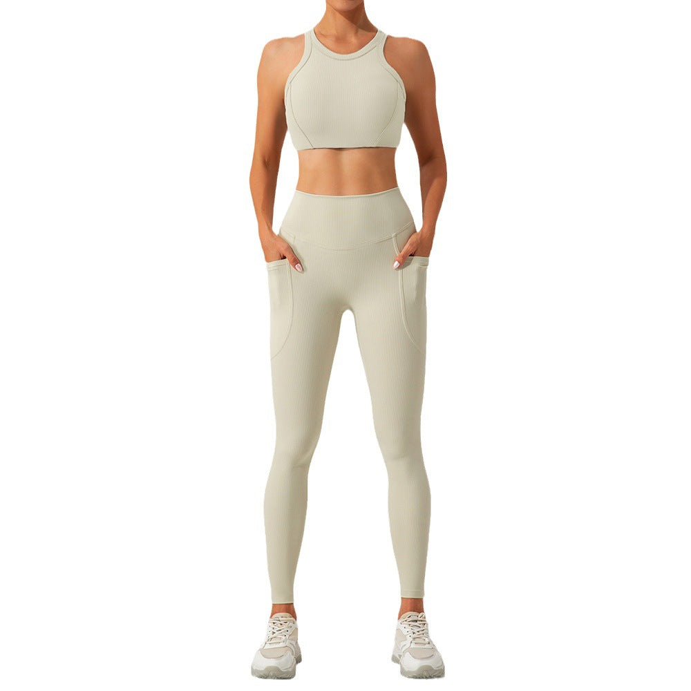 European And American Quick-drying Thread Yoga Suit